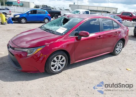 2025 Toyota Corolla Le z USA, uszkodzony, nr VIN 5YFB4MDE1SP286377